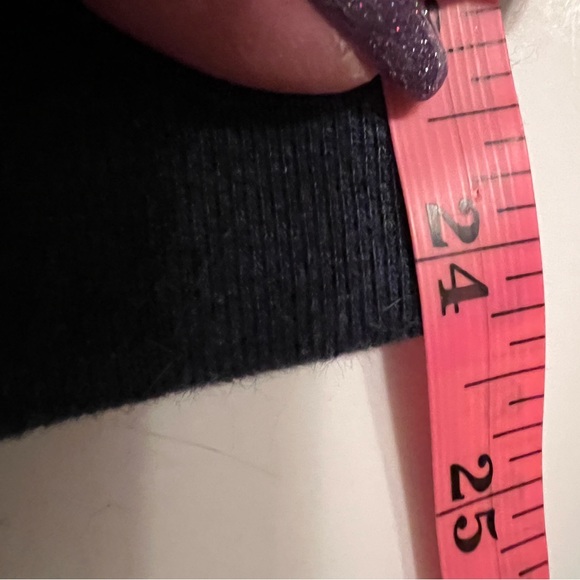 Pink Victoria’s Secret quarter zip pull over size S navy - Picture 8 of 9